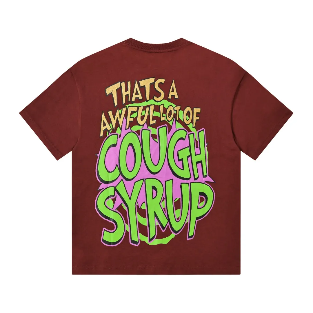 # / ｜ THAT'S A AWFUL LOT OF COUGH SYRUP In Stock T （fabric):32 Sizes（size）：S-M L X L （colour）： / 👉